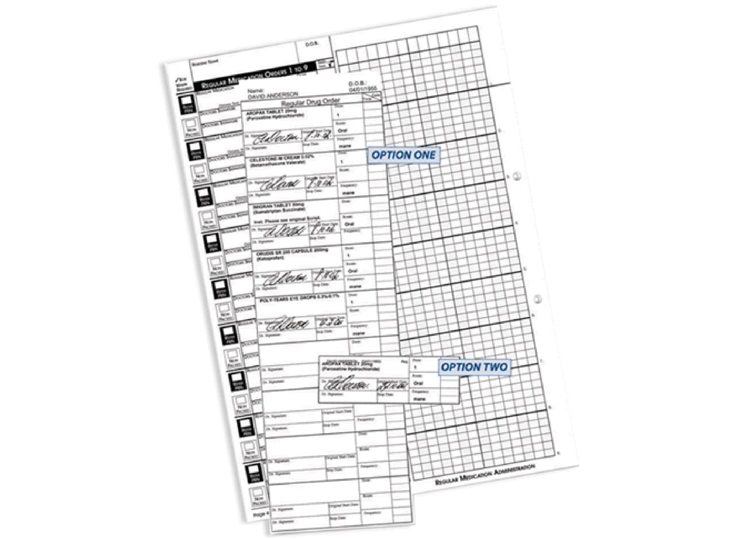 Compact Medication Charts