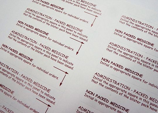 Label Conversion Chart