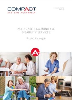 Aged Care, Community and Disability