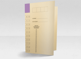 MR670 Patient / Client Record Folders - Purple
