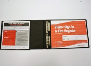 Large Visitor Book Folder