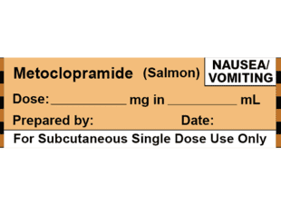 Metoclopramide (Salmon) Nausea/Vomiting