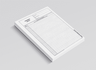 Pre-printed Progress Note Sheets in Pads of 50