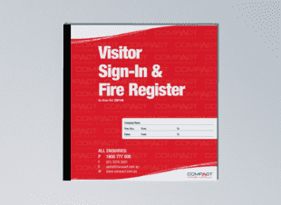 Large Visitor Sign In Pass Books - Generic