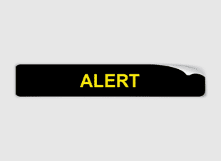 Alert Prompt Label