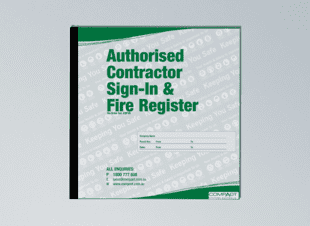 Large Contractor Pass Books - Generic (100 Passes)