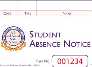 Student Absence Notice