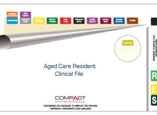 Fully Assembled Aged Care Clinical Records File