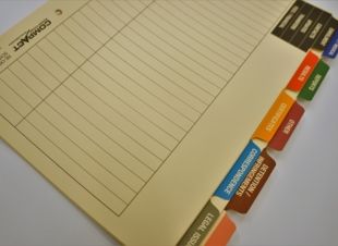 Student Record Tab Dividers