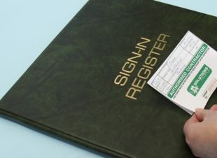 Large Contractor Permit Book Folder