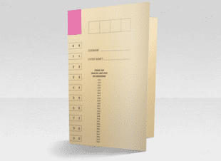 MR670 Patient / Client Record Folders - Pink