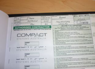 Personalised A4 Contractor Pass Books