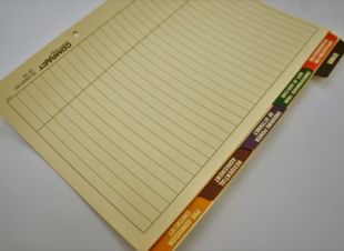 Aged Care Management Tab Dividers