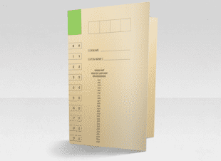 MR670 Patient / Client Record Folders - Light Green