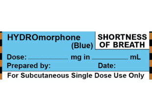 HYDROmorphone (Blue) Shortness of Breath