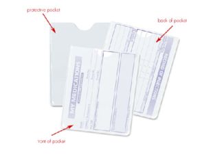 Plastic Sleeve - For use with medication list