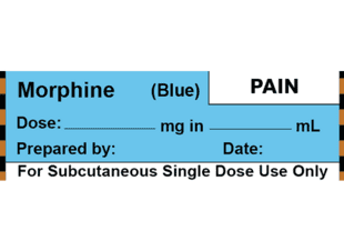 Morphine (Blue) Pain