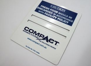 Food Safety Label Pad Holder