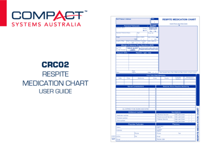 CRC02 - Respite Medication Chart User Guide