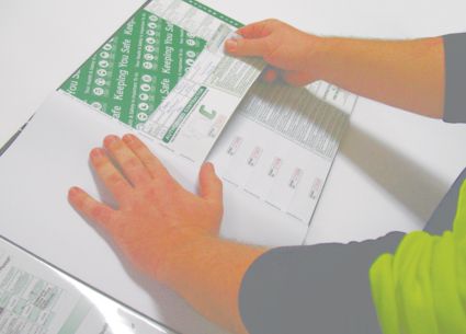 Compact Contractor Sign-In Books