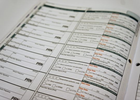 Compact Medication Charts